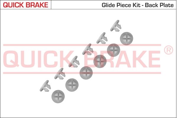 QUICK BRAKE 6859K Accessory Kit, brake shoes