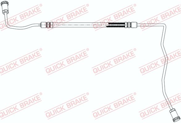 QUICK BRAKE 96.021 Brake Hose