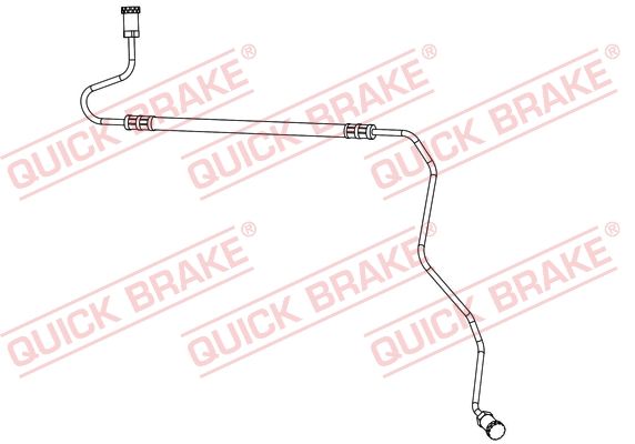 QUICK BRAKE 96.017 Brake Hose