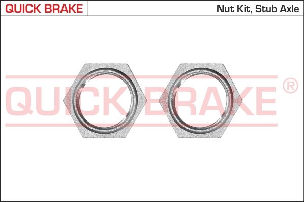 QUICK BRAKE 9802K Nut, kingpin
