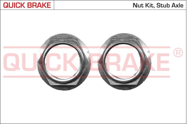 QUICK BRAKE 9803K Nut, kingpin