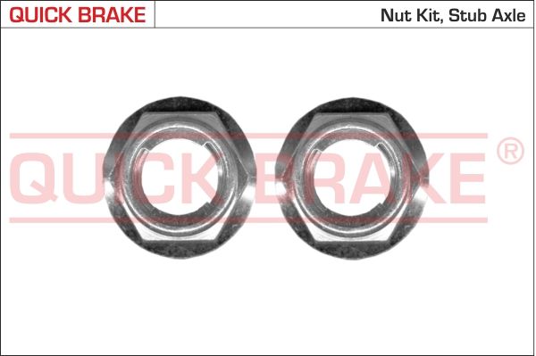 QUICK BRAKE 9806K Nut, kingpin