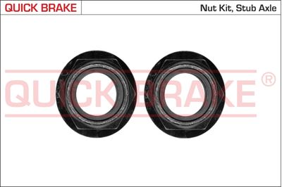 Nut, kingpin QUICK BRAKE 9812K