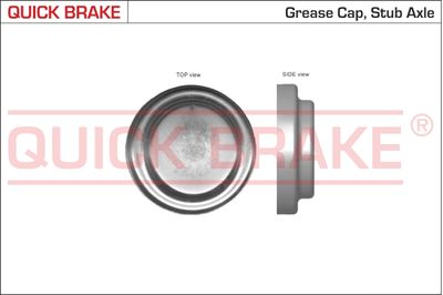 Sealing/Protective Cap QUICK BRAKE 9824