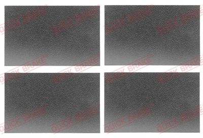 Anti-Squeal Foil, brake pad (back plate) QUICK BRAKE W1213