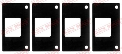 Anti-Squeal Foil, brake pad (back plate) QUICK BRAKE W1217