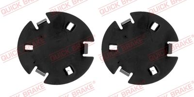 Anti-Squeal Foil, brake pad (back plate) QUICK BRAKE W1244