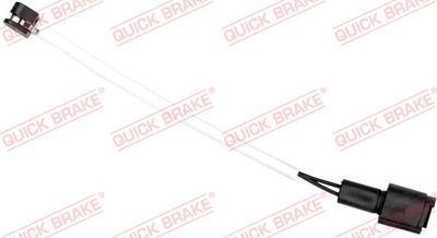 Warning Contact, brake pad wear QUICK BRAKE WS 0102 A