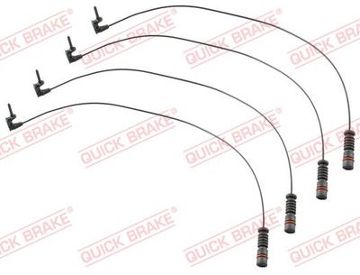 Warning Contact, brake pad wear QUICK BRAKE WS 0118 A