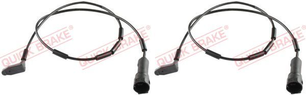QUICK BRAKE WS 0119 A Warning Contact, brake pad wear
