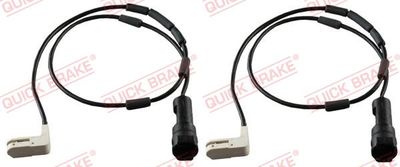Warning Contact, brake pad wear QUICK BRAKE WS 0124 A