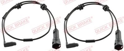 Warning Contact, brake pad wear QUICK BRAKE WS 0158 A