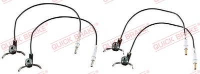 Warning Contact, brake pad wear QUICK BRAKE WS 0181 A