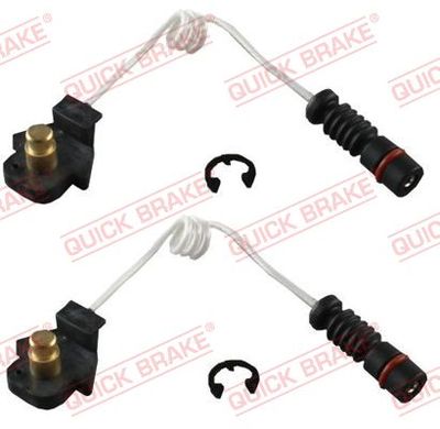 Warning Contact, brake pad wear QUICK BRAKE WS 0184 A