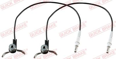 Warning Contact, brake pad wear QUICK BRAKE WS 0186 A