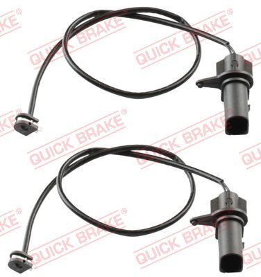 Warning Contact, brake pad wear QUICK BRAKE WS 0243 A