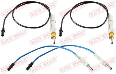 Warning Contact, brake pad wear QUICK BRAKE WS 0256 A