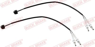 Warning Contact, brake pad wear QUICK BRAKE WS 0279 A