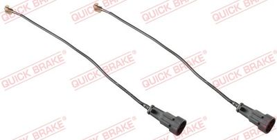 Warning Contact, brake pad wear QUICK BRAKE WS 0282 A