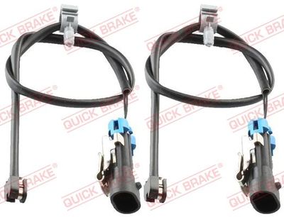 Warning Contact, brake pad wear QUICK BRAKE WS 0316 A