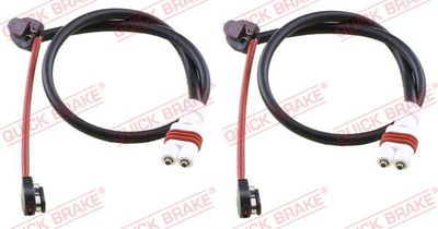 Warning Contact, brake pad wear QUICK BRAKE WS 0333 A