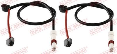 Warning Contact, brake pad wear QUICK BRAKE WS 0347 A