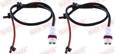 Warning Contact, brake pad wear QUICK BRAKE WS 0348 A