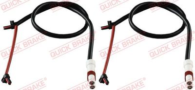 Warning Contact, brake pad wear QUICK BRAKE WS 0349 A