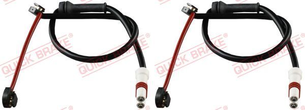 QUICK BRAKE WS 0350 A Warning Contact, brake pad wear