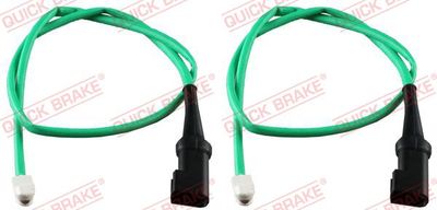 Warning Contact, brake pad wear QUICK BRAKE WS 0369 A