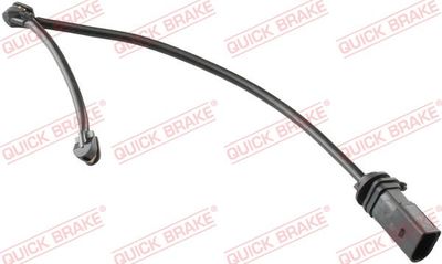 Warning Contact, brake pad wear QUICK BRAKE WS 0384 A