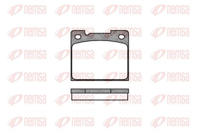 Brake Pad Set, disc brake REMSA 0039.30