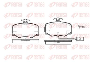 Brake Pad Set, disc brake REMSA 0246.02