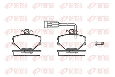 Brake Pad Set, disc brake REMSA 0264.42