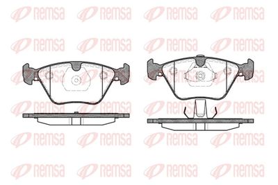 Brake Pad Set, disc brake REMSA 0270.13