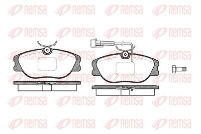 Brake Pad Set, disc brake REMSA 0305.31