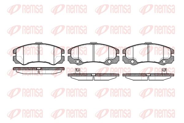 REMSA 0425.32 Brake Pad Set, disc brake
