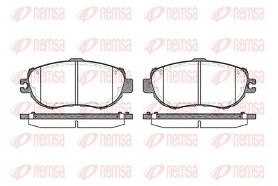 Brake Pad Set, disc brake REMSA 0456.00