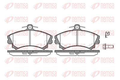 Brake Pad Set, disc brake REMSA 0590.02
