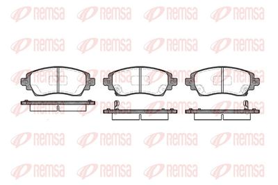 Brake Pad Set, disc brake REMSA 0716.02