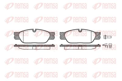 Brake Pad Set, disc brake REMSA 0731.20