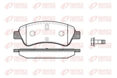 Brake Pad Set, disc brake REMSA 0840.10