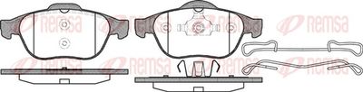 Brake Pad Set, disc brake REMSA 0843.10