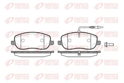 Brake Pad Set, disc brake REMSA 0879.12