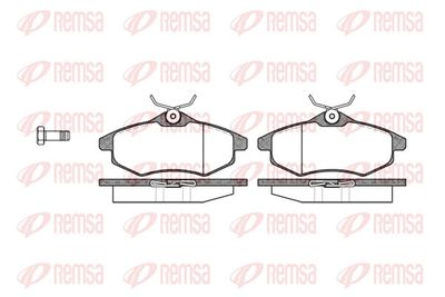 Brake Pad Set, disc brake REMSA 0881.00