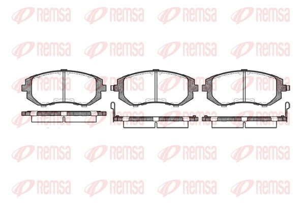 REMSA 0951.02 Brake Pad Set, disc brake