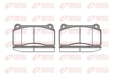 Brake Pad Set, disc brake REMSA 0983.00