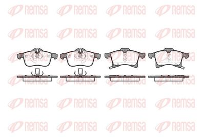 Brake Pad Set, disc brake REMSA 1036.02