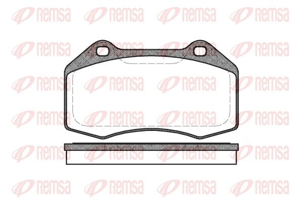 REMSA 1113.00 Brake Pad Set, disc brake