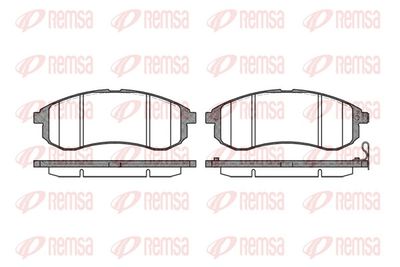 Brake Pad Set, disc brake REMSA 1129.01